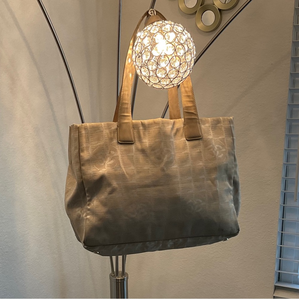 Channel tote bag.